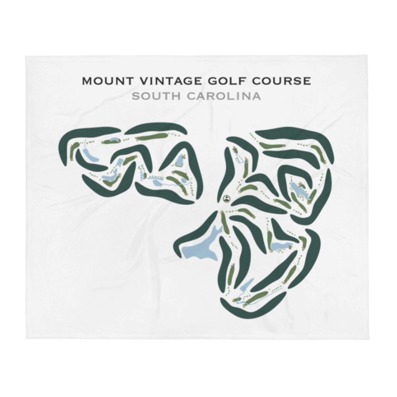 Mount Vintage Golf Course, South Carolina - Printed Golf Courses