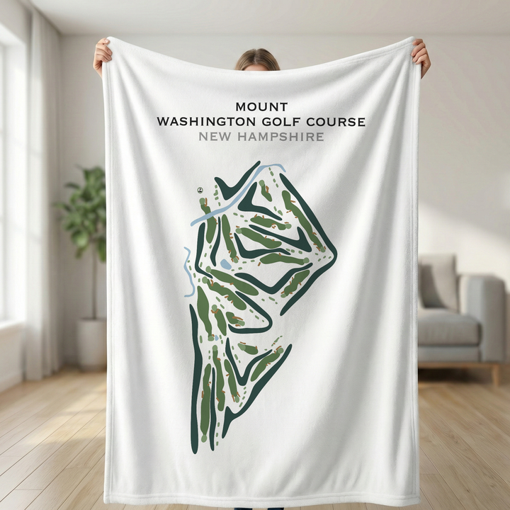 Mount Washington Golf Course, New Hampshire - Printed Golf Courses