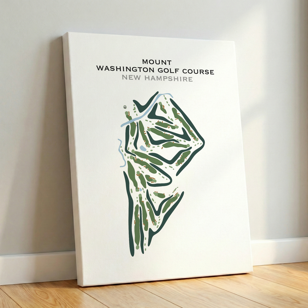 Mount Washington Golf Course, New Hampshire - Printed Golf Courses