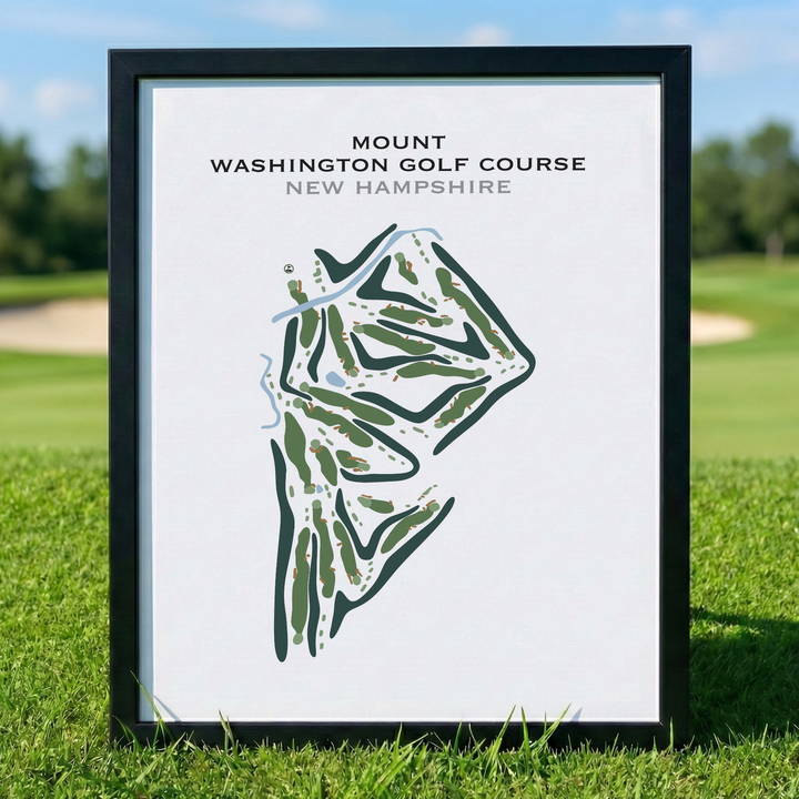 Mount Washington Golf Course, New Hampshire - Printed Golf Courses