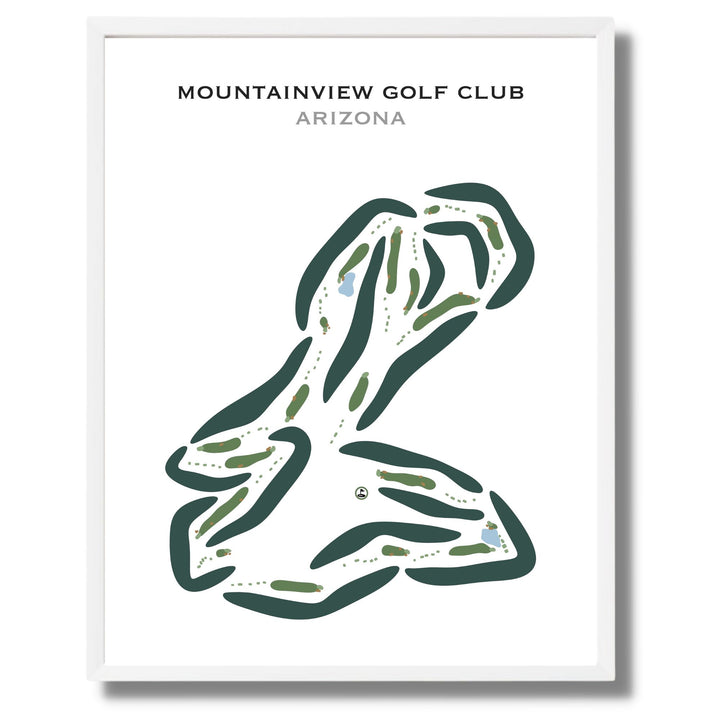 MountainView Golf Club, Arizona - Printed Golf Courses