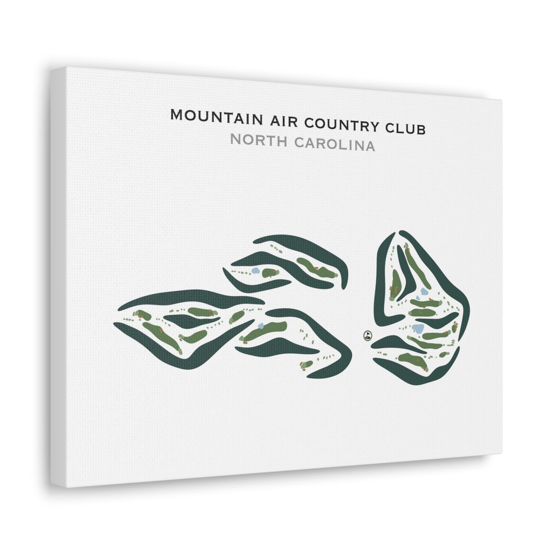 Mountain Air Country Club, North Carolina - Printed Golf Courses