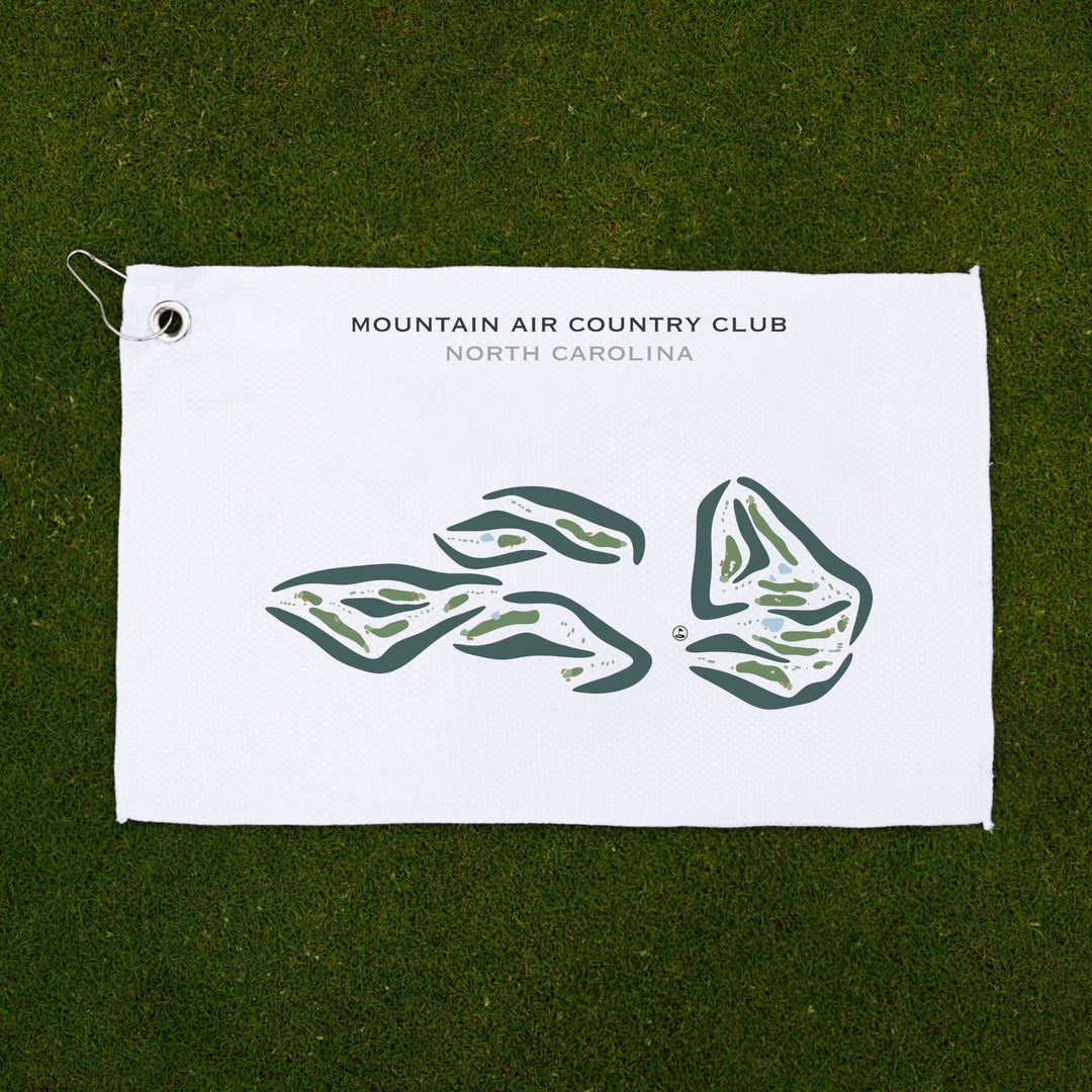 Mountain Air Country Club, North Carolina - Printed Golf Courses