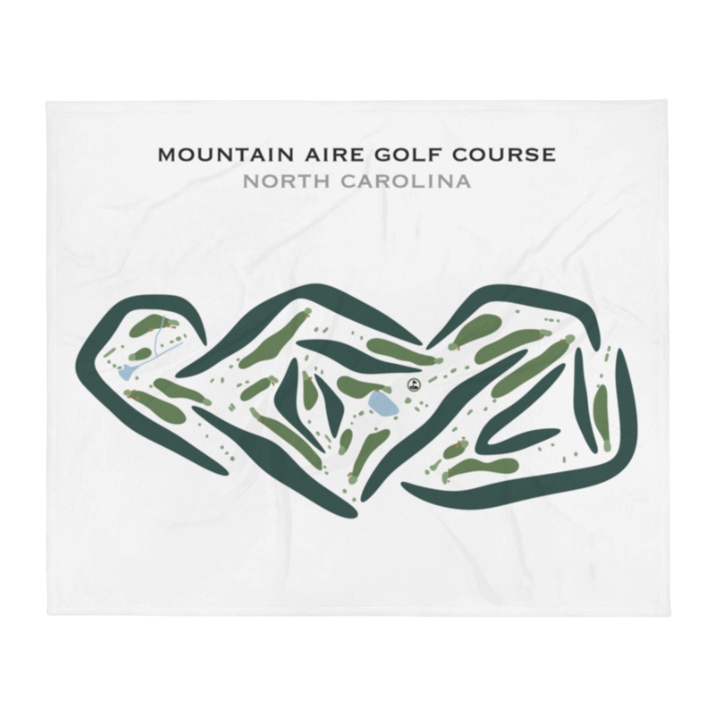 Mountain Aire Golf Course, North Carolina - Printed Golf Courses