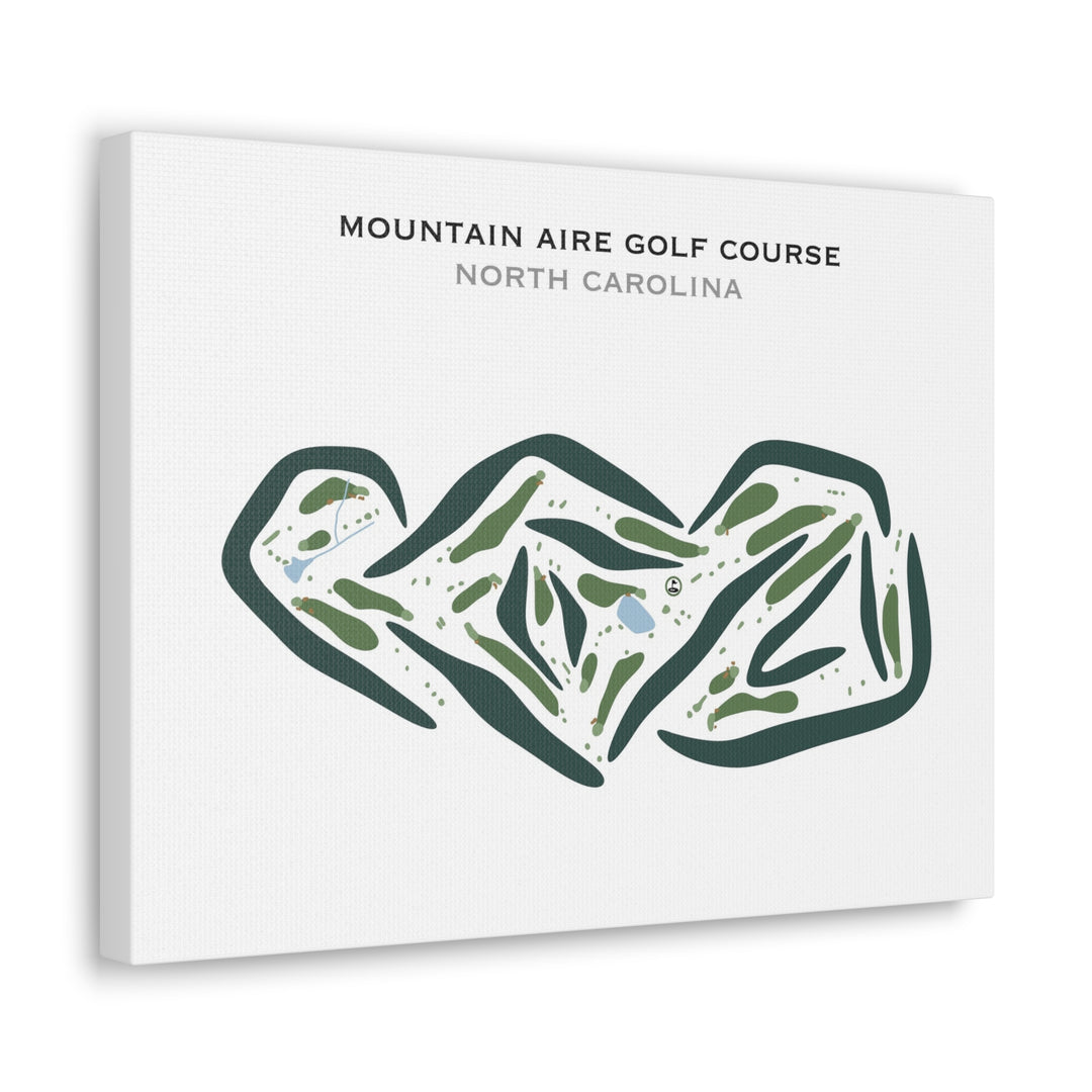 Mountain Aire Golf Course, North Carolina - Printed Golf Courses