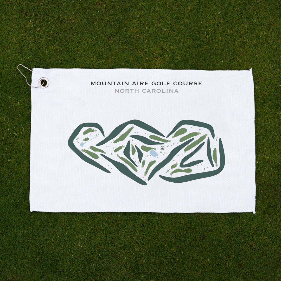 Mountain Aire Golf Course, North Carolina - Printed Golf Courses