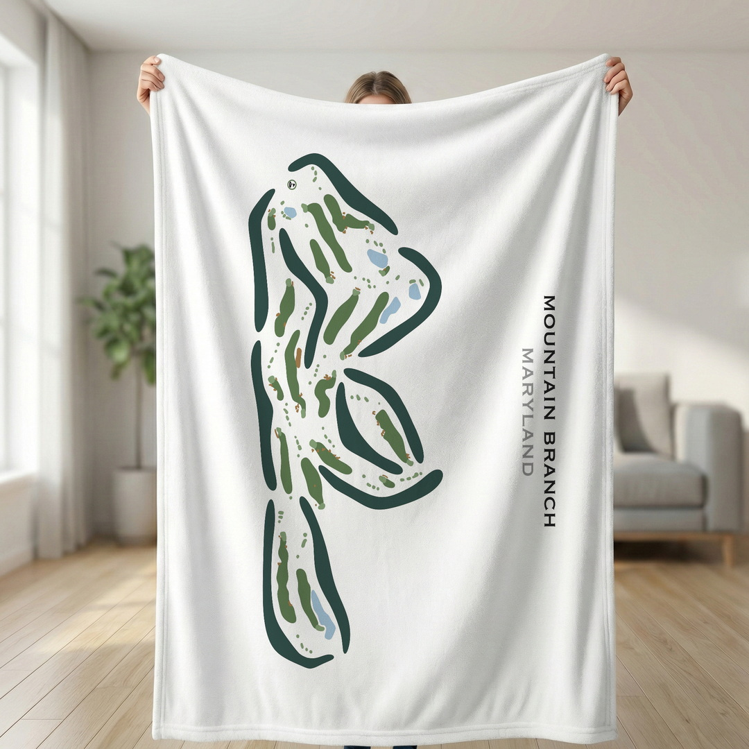 Mountain Branch, Maryland - Printed Golf Courses