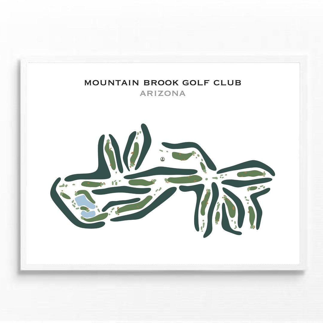 Mountain Brook Golf Club, Arizona - Printed Golf Courses