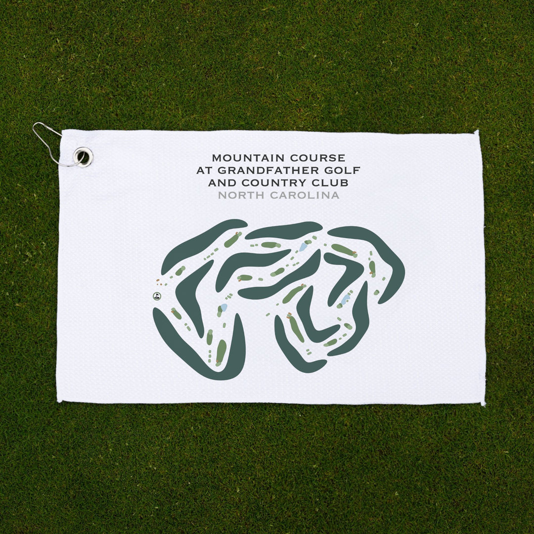 Mountain Course at Grandfather Golf and Country Club, North Carolina - Printed Golf Courses