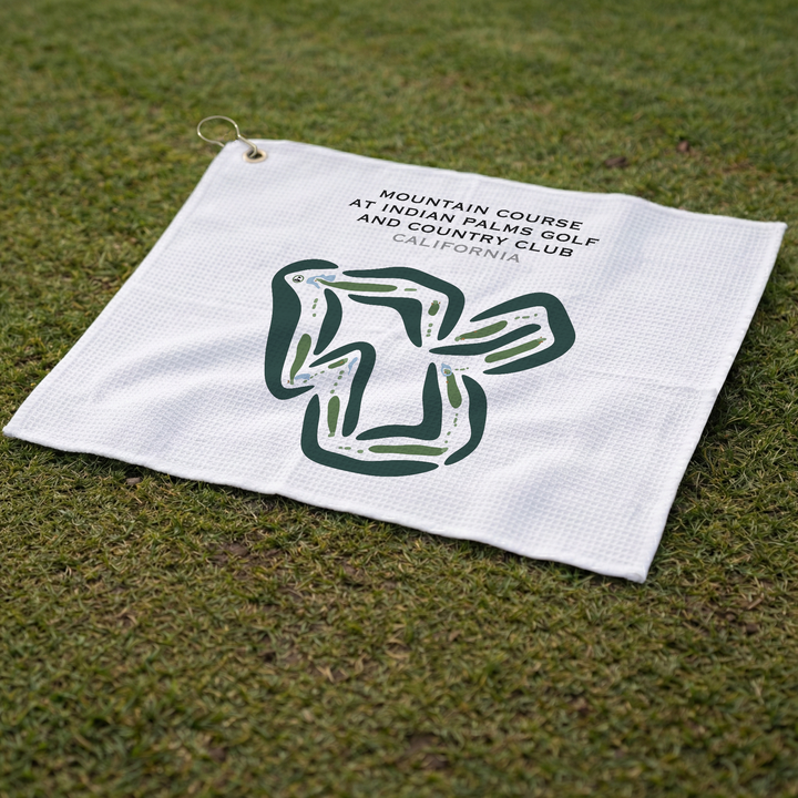 Mountain Course at Indian Palms Golf & Country Club, California - Printed Golf Courses