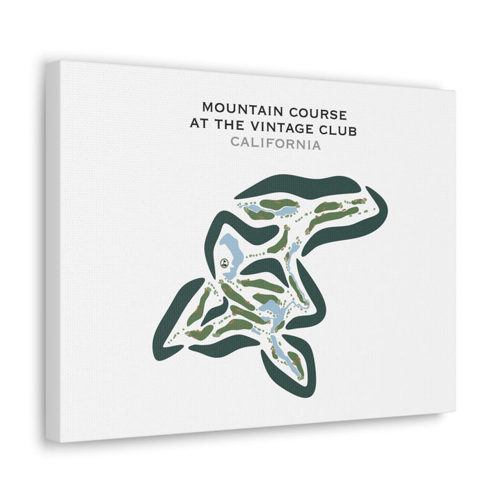 Mountain Course at The Vintage Club, California - Printed Golf Courses