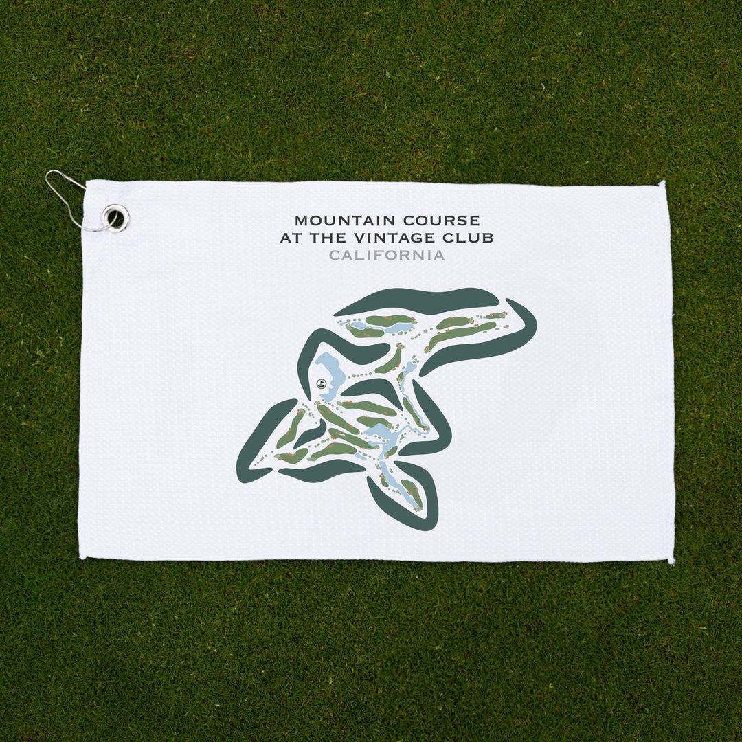 Mountain Course at The Vintage Club, California - Printed Golf Courses