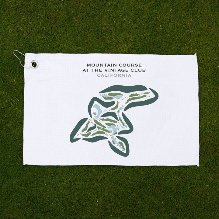 Mountain Course at The Vintage Club, California - Printed Golf Courses