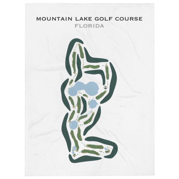 Mountain Lake Golf Course, Florida - Printed Golf Courses