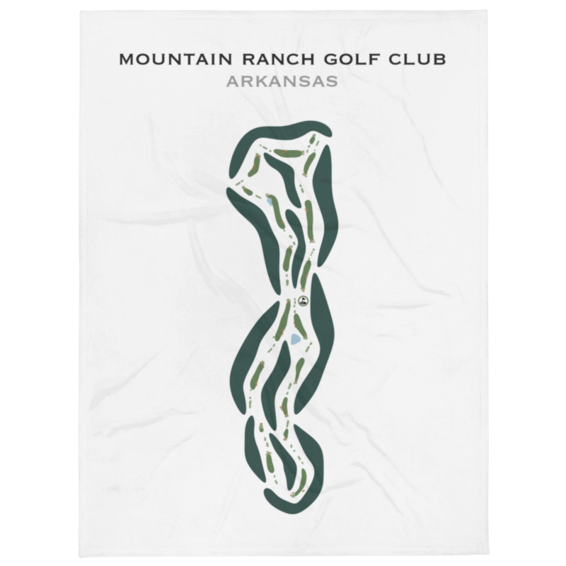 Mountain Ranch Golf Club, Arkansas - Printed Golf Courses