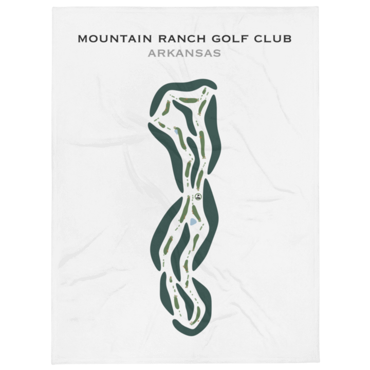 Mountain Ranch Golf Club, Arkansas - Printed Golf Courses