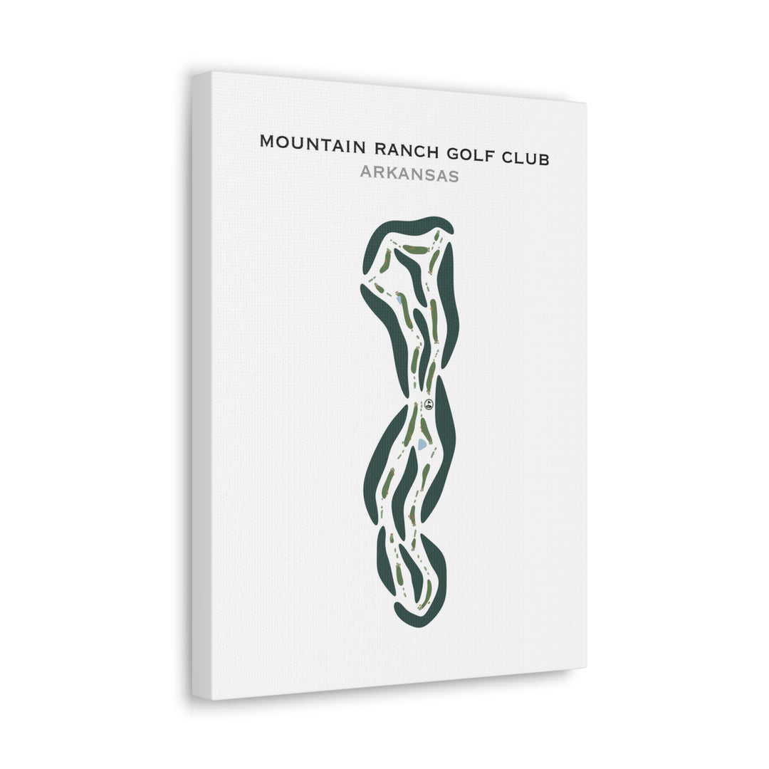 Mountain Ranch Golf Club, Arkansas - Printed Golf Courses