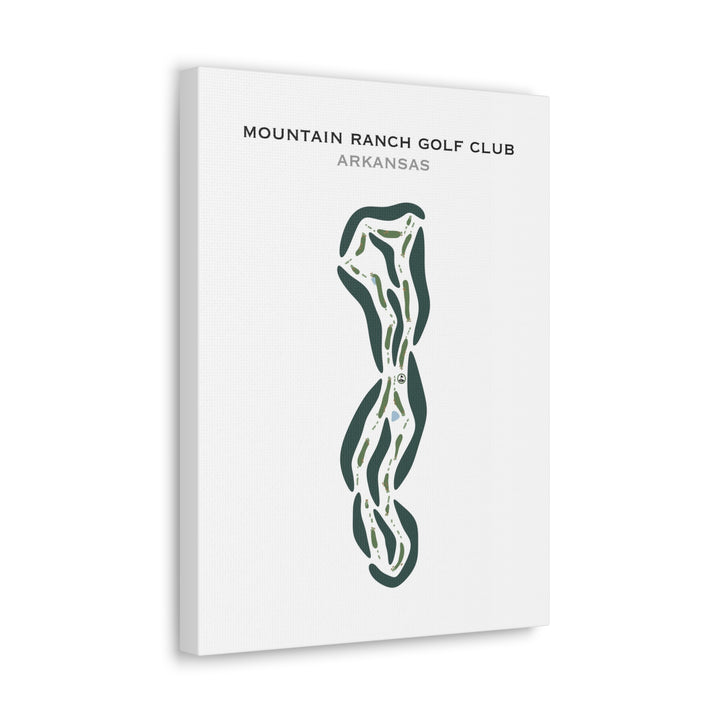 Mountain Ranch Golf Club, Arkansas - Printed Golf Courses