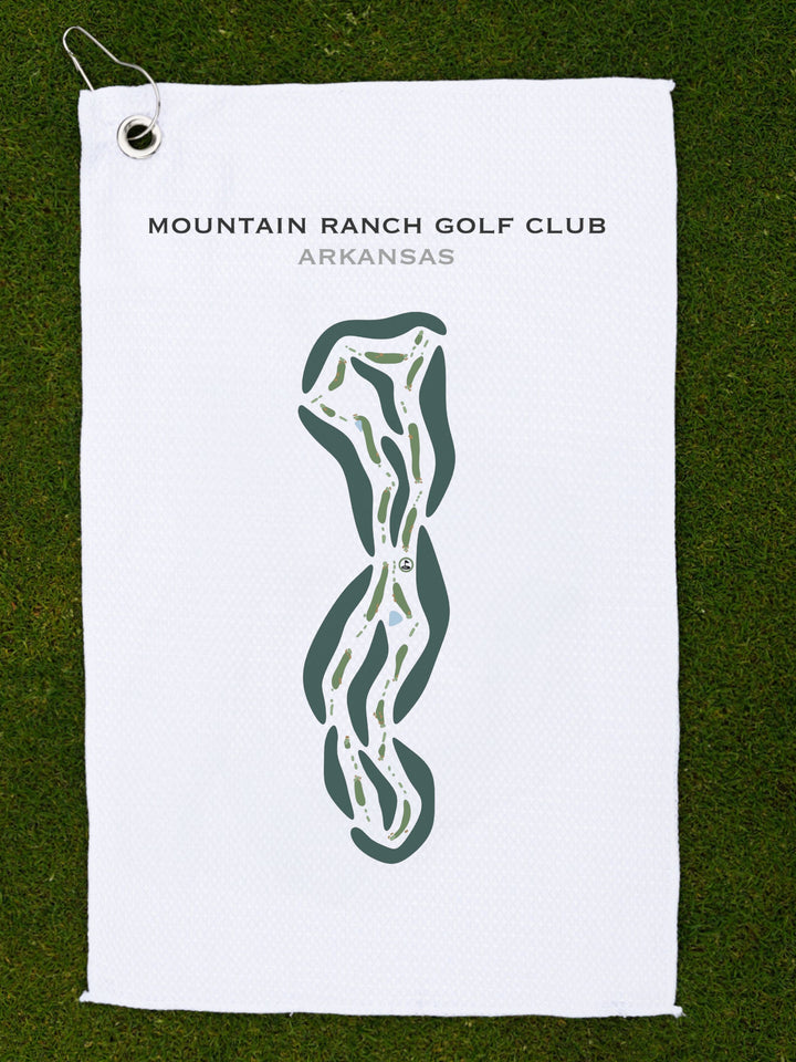 Mountain Ranch Golf Club, Arkansas - Printed Golf Courses