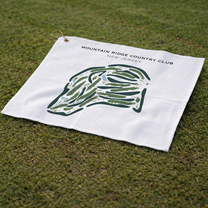 Mountain Ridge Country Club, New Jersey - Printed Golf Course