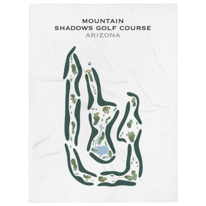 Mountain Shadows Golf Course, Arizona - Printed Golf Courses