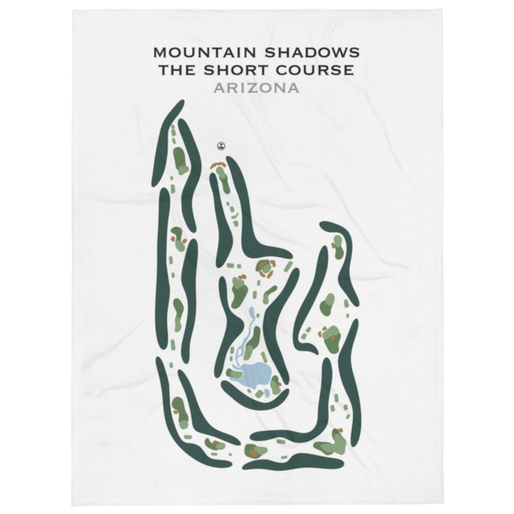 Mountain Shadows - The Short Course, Arizona - Printed Golf Courses