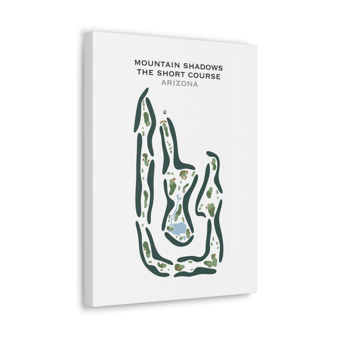 Mountain Shadows - The Short Course, Arizona - Printed Golf Courses