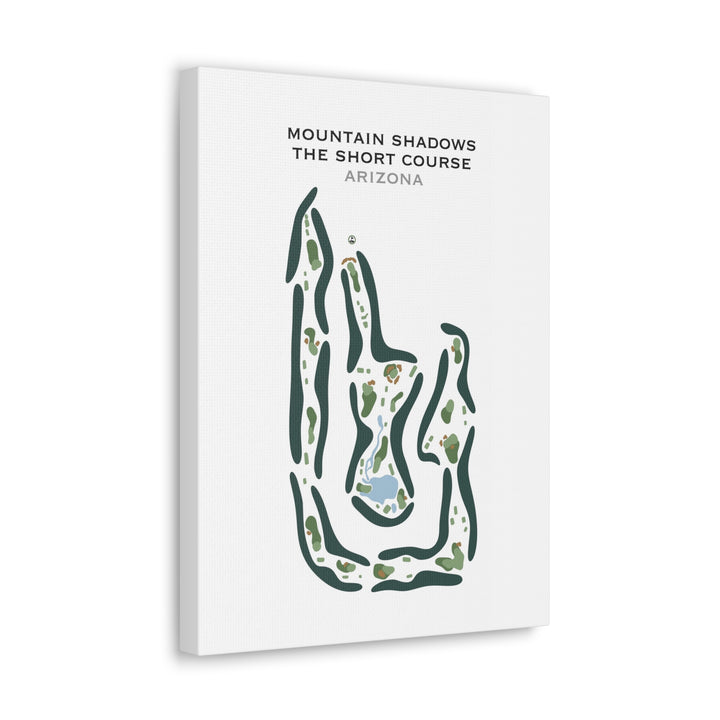 Mountain Shadows - The Short Course, Arizona - Printed Golf Courses