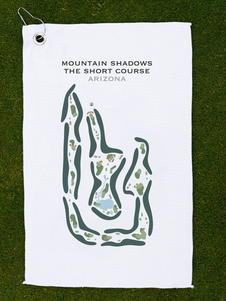 Mountain Shadows - The Short Course, Arizona - Printed Golf Courses