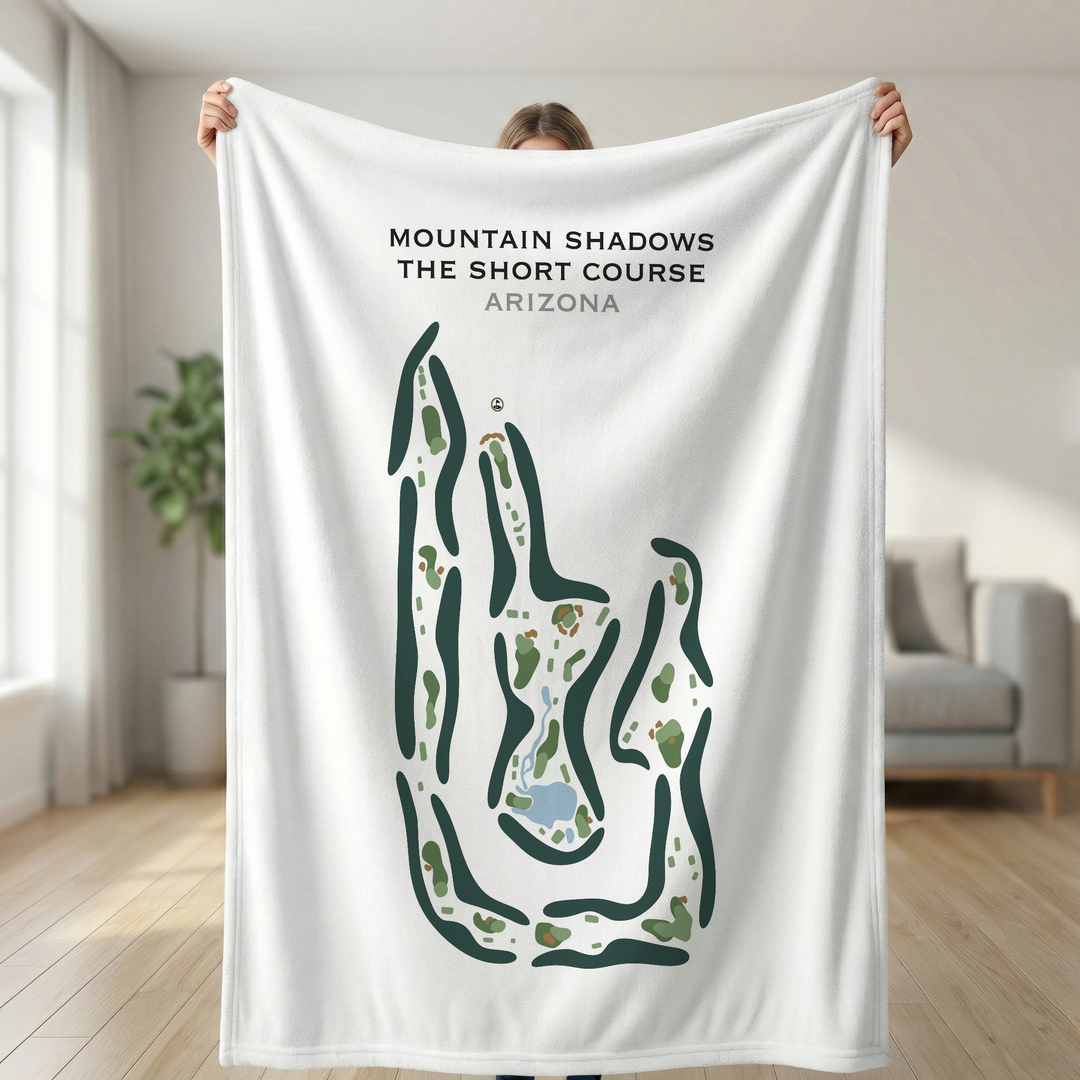 Mountain Shadows - The Short Course, Arizona - Printed Golf Courses