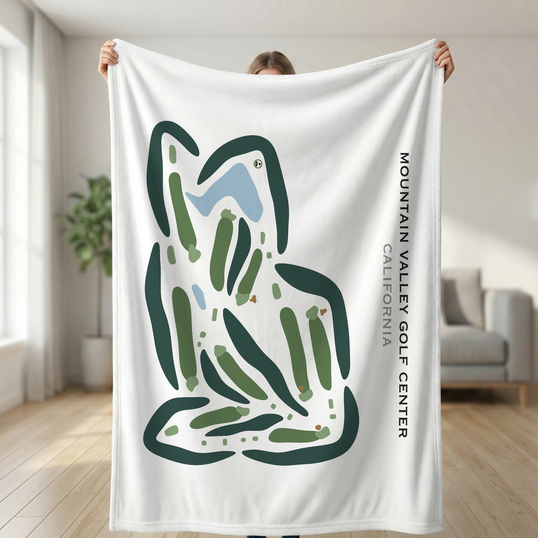 Mountain Valley Golf Center, California - Printed Golf Courses