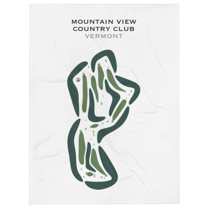 Mountain View Country Club, Vermont - Printed Golf Courses