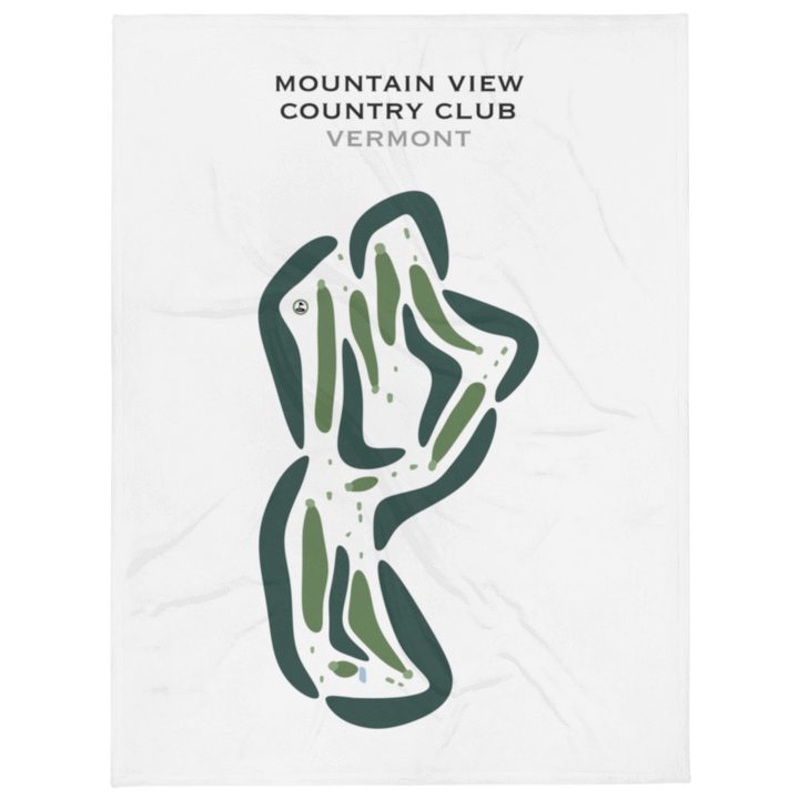 Mountain View Country Club, Vermont - Printed Golf Courses