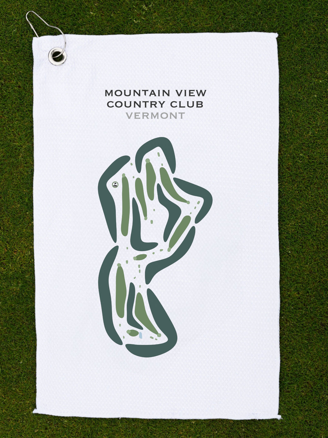Mountain View Country Club, Vermont - Printed Golf Courses