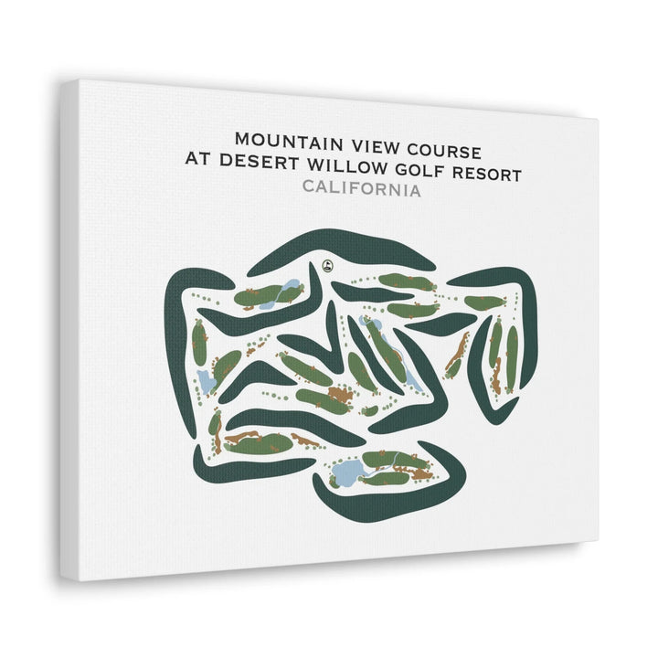 Mountain View Course at Desert Willow Golf Resort, California - Printed Golf Courses