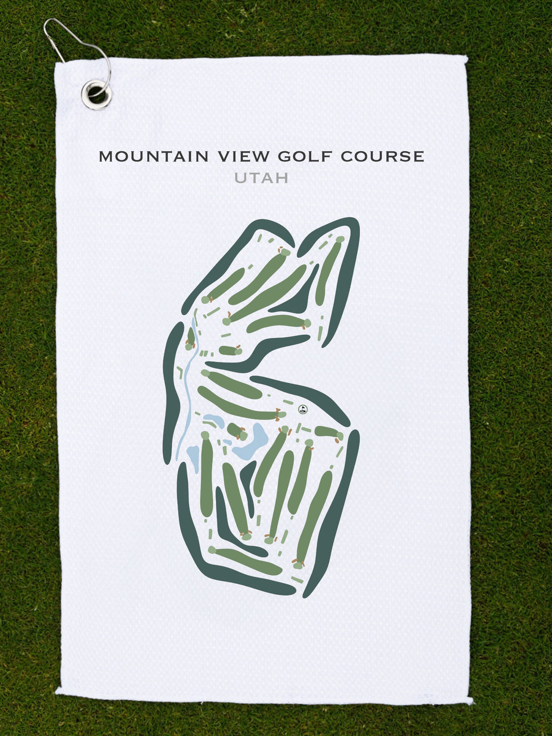 Mountain View Golf Course, Utah - Printed Golf Courses