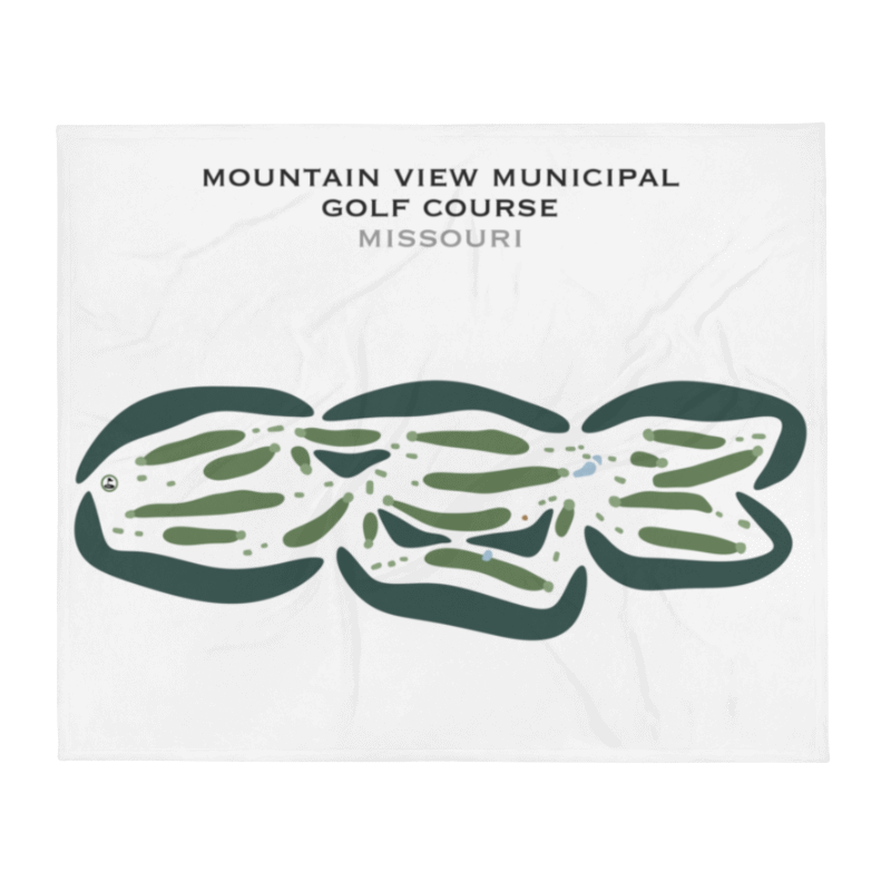 Mountain View Municipal Golf Course, Missouri - Printed Golf Courses