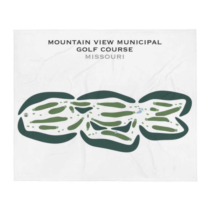 Mountain View Municipal Golf Course, Missouri - Printed Golf Courses