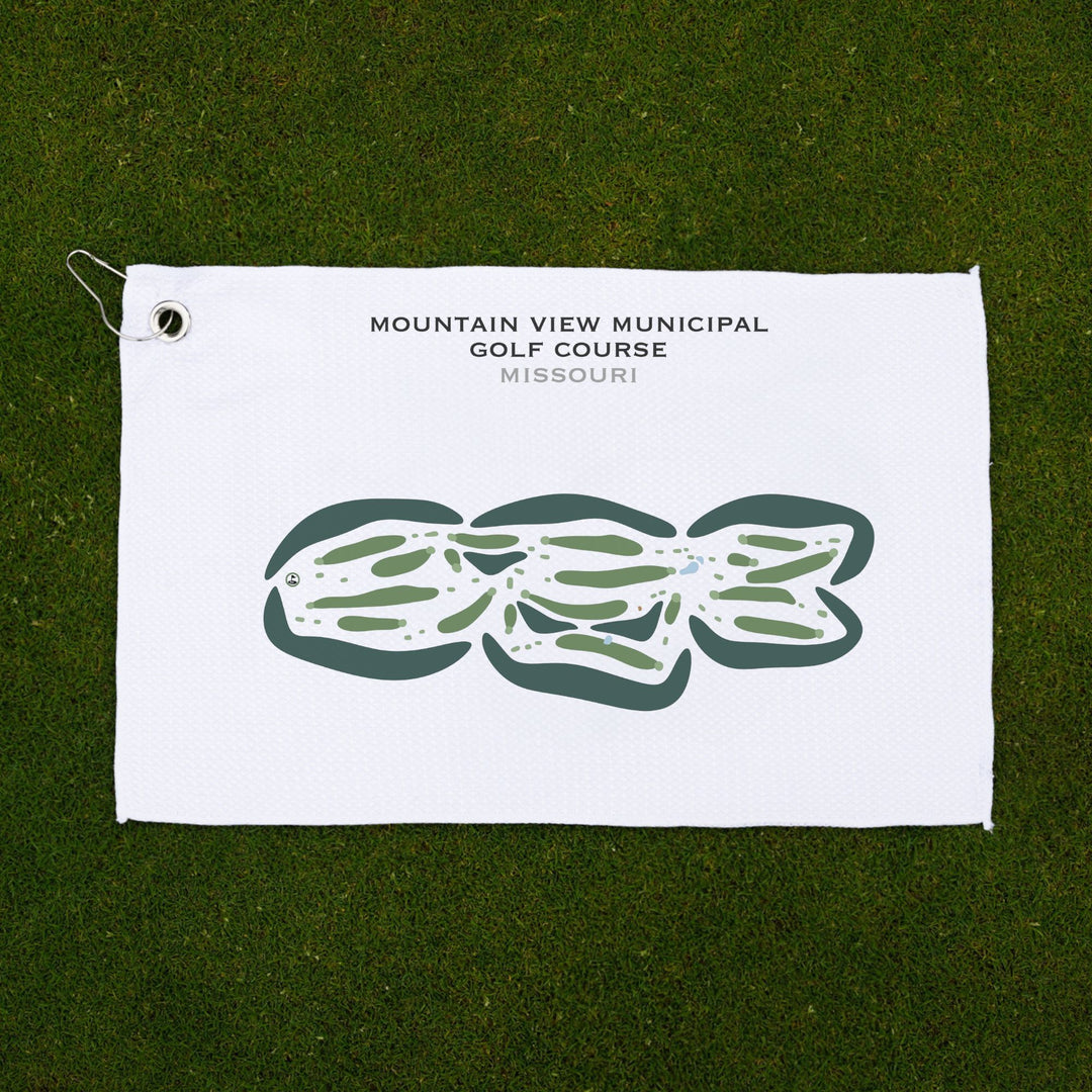 Mountain View Municipal Golf Course, Missouri - Printed Golf Courses