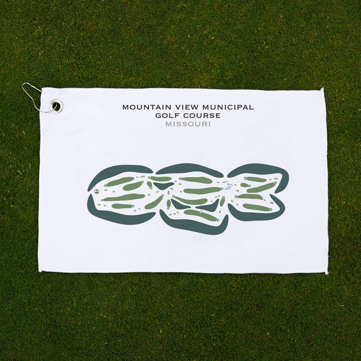 Mountain View Municipal Golf Course, Missouri - Printed Golf Courses