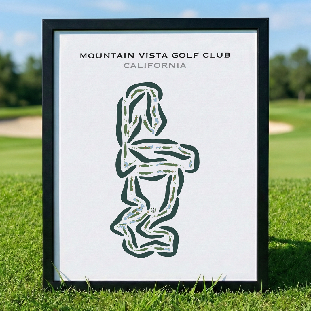 Mountain Vista Golf Club, California - Printed Golf Courses