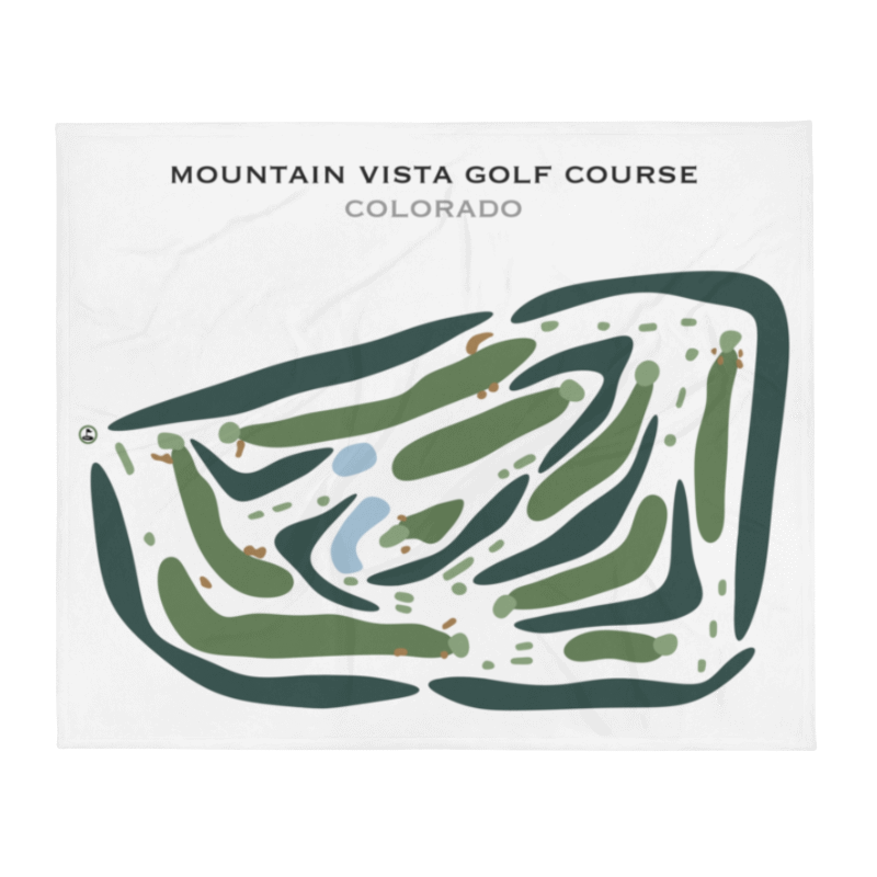 Mountain Vista Golf Course, Colorado - Printed Golf Courses