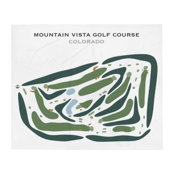 Mountain Vista Golf Course, Colorado - Printed Golf Courses