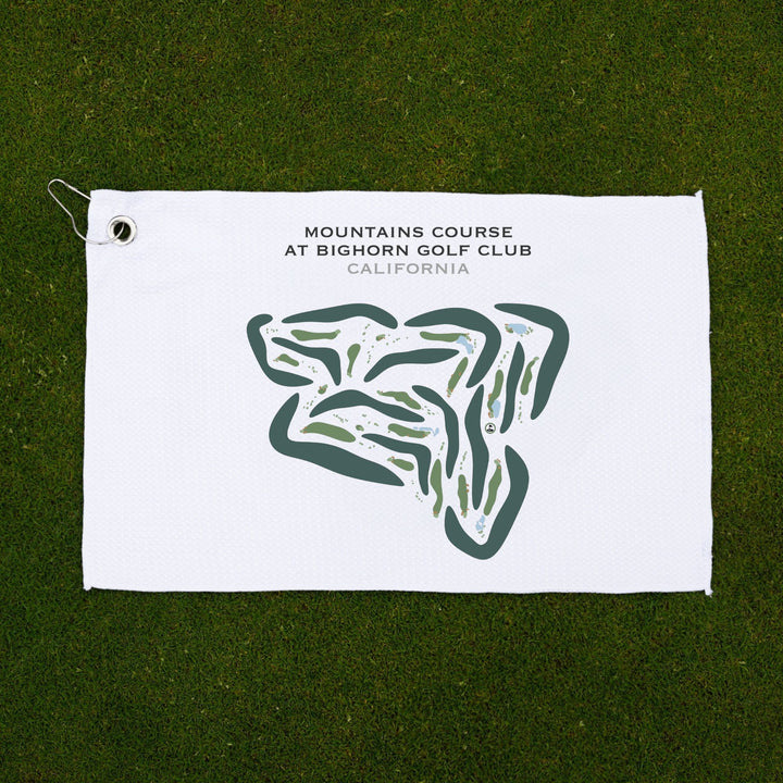 Mountain Course at Bighorn Golf Club, California - Printed Golf Courses