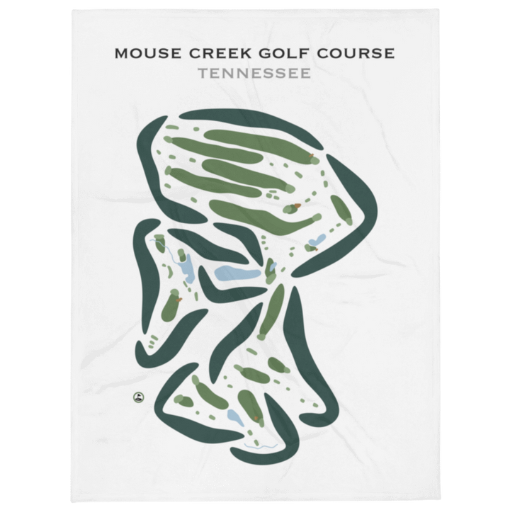 Mouse Creek Golf Course, Tennessee - Printed Golf Courses