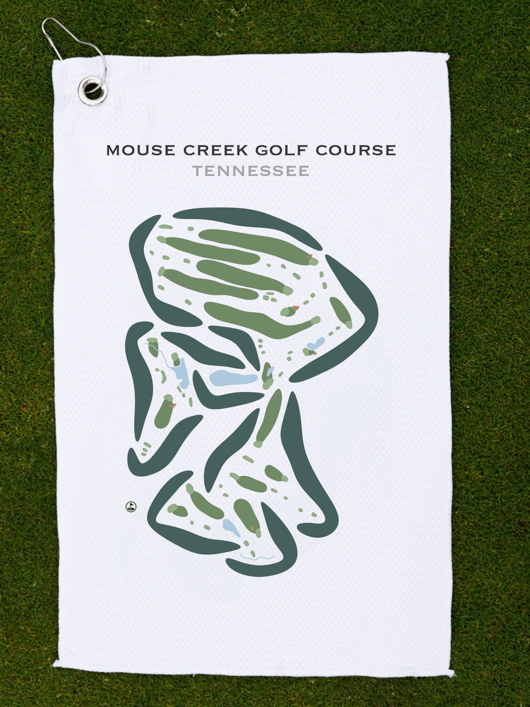 Mouse Creek Golf Course, Tennessee - Printed Golf Courses