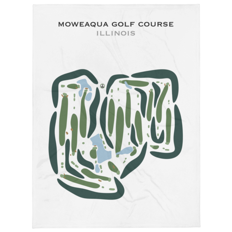 Moweaqua Golf Course, Illinois - Printed Golf Courses