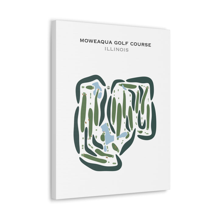 Moweaqua Golf Course, Illinois - Printed Golf Courses