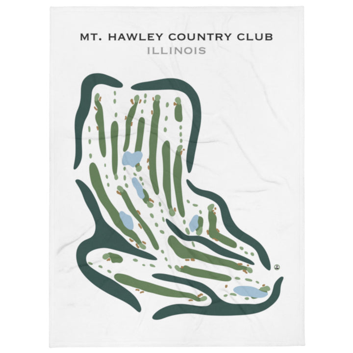 Mt. Hawley Country Club, Illinois - Printed Golf Courses