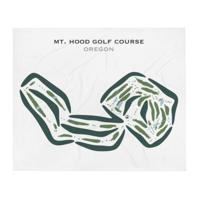 Mt. Hood Golf Course, Oregon - Printed Golf Courses